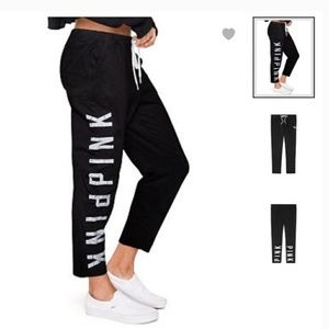 Victoria Secret Pink Cut Off Sweats